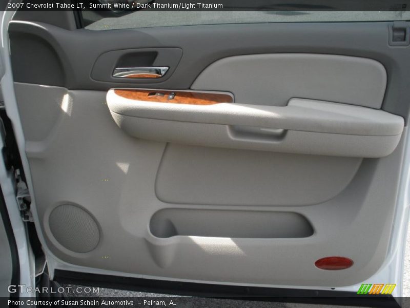 Summit White / Dark Titanium/Light Titanium 2007 Chevrolet Tahoe LT