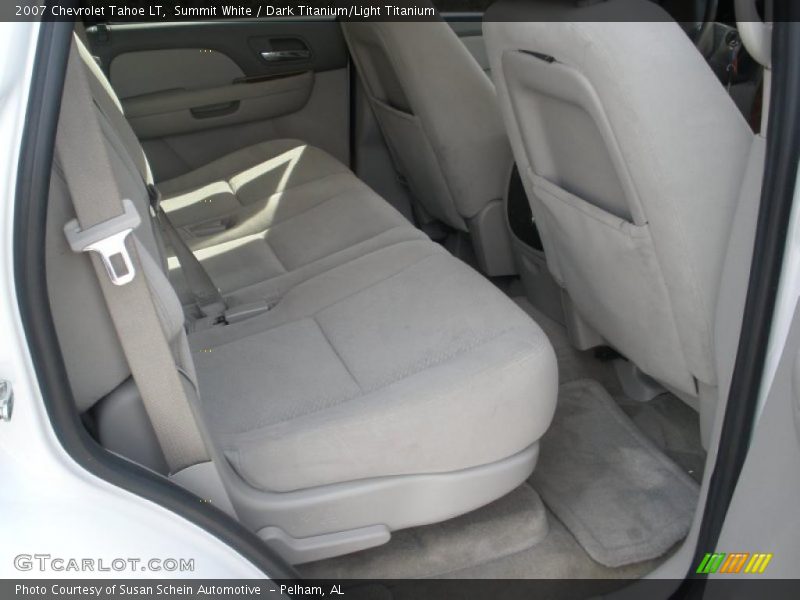 Summit White / Dark Titanium/Light Titanium 2007 Chevrolet Tahoe LT