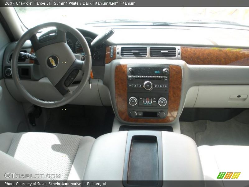 Summit White / Dark Titanium/Light Titanium 2007 Chevrolet Tahoe LT