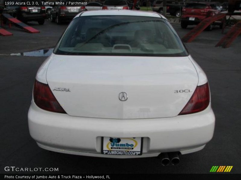 Taffeta White / Parchment 1999 Acura CL 3.0