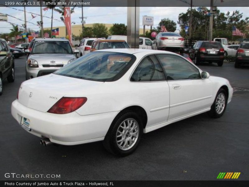 Taffeta White / Parchment 1999 Acura CL 3.0