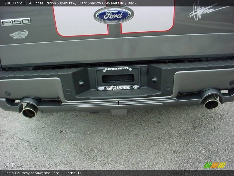 Dark Shadow Grey Metallic / Black 2008 Ford F150 Foose Edition SuperCrew