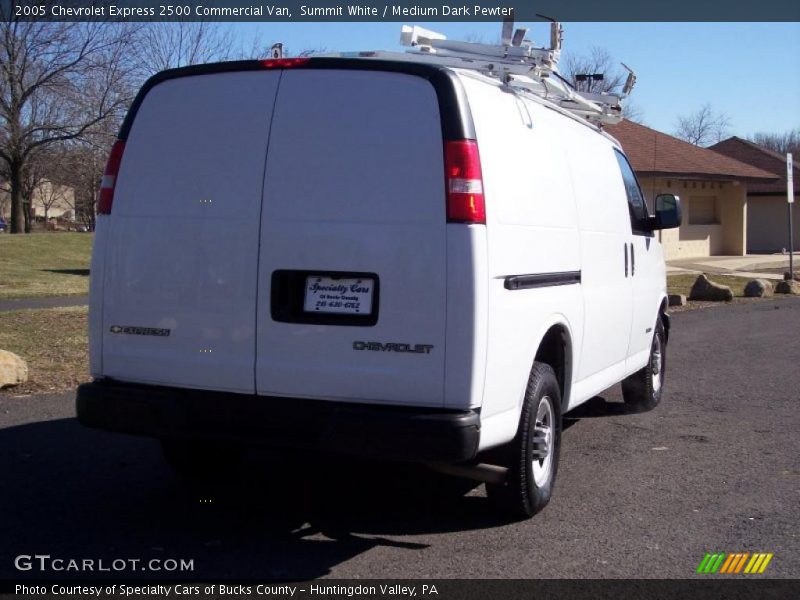 Summit White / Medium Dark Pewter 2005 Chevrolet Express 2500 Commercial Van