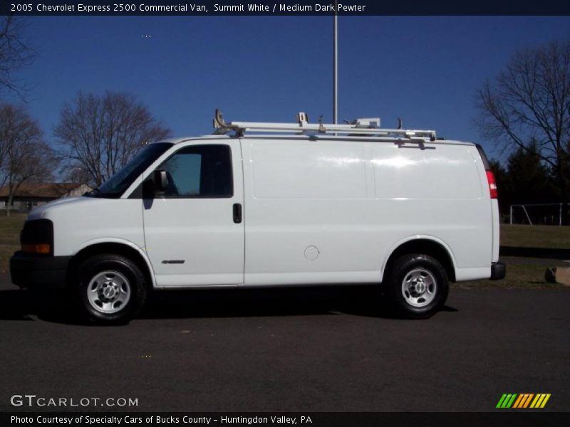 Summit White / Medium Dark Pewter 2005 Chevrolet Express 2500 Commercial Van