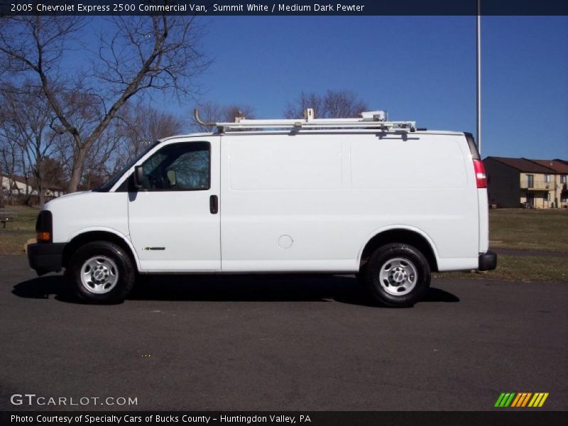 Summit White / Medium Dark Pewter 2005 Chevrolet Express 2500 Commercial Van