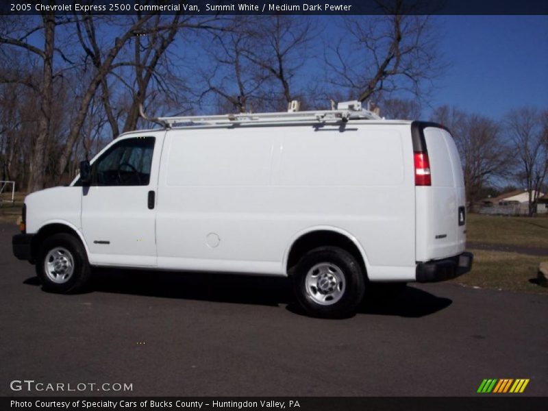 Summit White / Medium Dark Pewter 2005 Chevrolet Express 2500 Commercial Van
