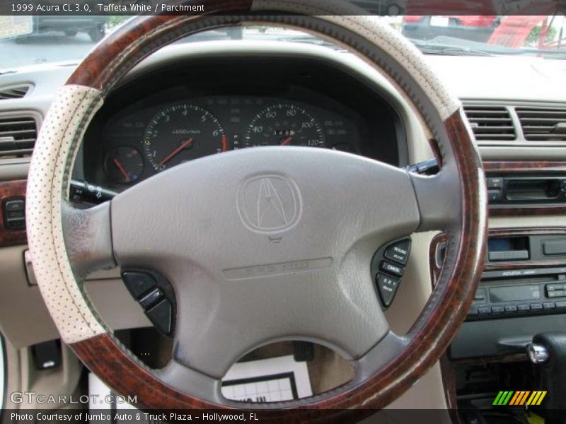 Taffeta White / Parchment 1999 Acura CL 3.0