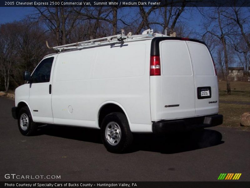 Summit White / Medium Dark Pewter 2005 Chevrolet Express 2500 Commercial Van