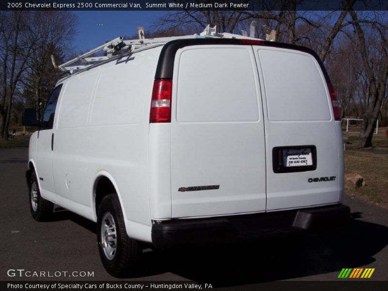 Summit White / Medium Dark Pewter 2005 Chevrolet Express 2500 Commercial Van