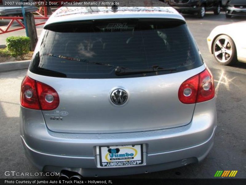 Reflex Silver Metallic / Anthracite 2007 Volkswagen GTI 2 Door