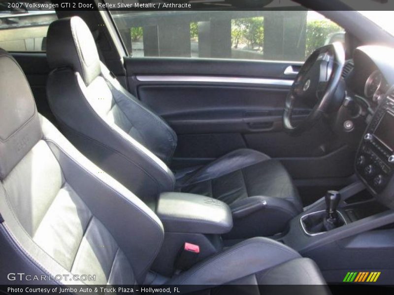 Reflex Silver Metallic / Anthracite 2007 Volkswagen GTI 2 Door