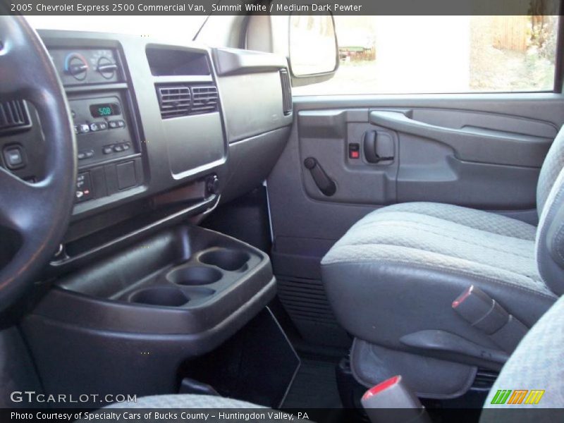 Summit White / Medium Dark Pewter 2005 Chevrolet Express 2500 Commercial Van