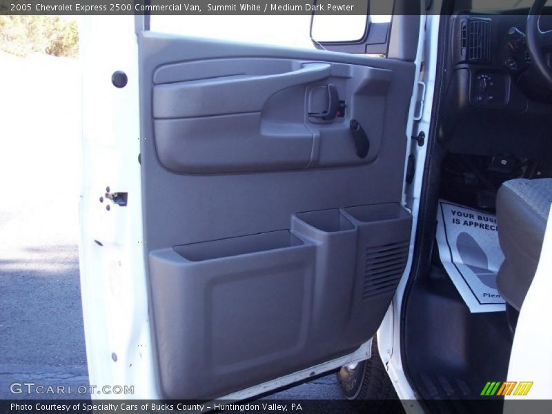 Summit White / Medium Dark Pewter 2005 Chevrolet Express 2500 Commercial Van
