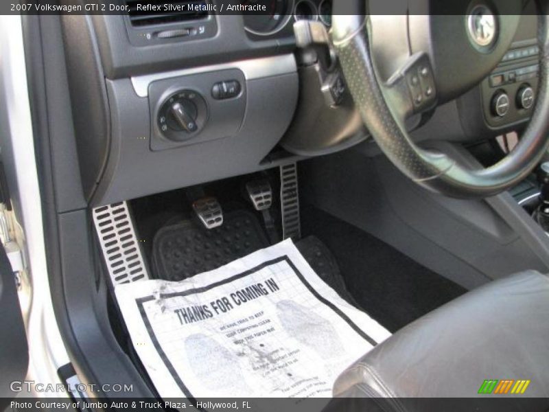 Reflex Silver Metallic / Anthracite 2007 Volkswagen GTI 2 Door