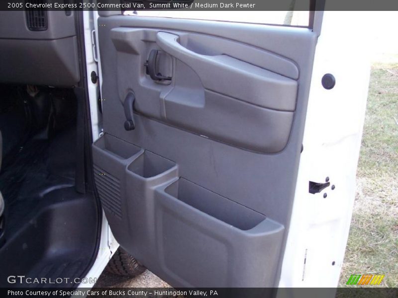 Summit White / Medium Dark Pewter 2005 Chevrolet Express 2500 Commercial Van
