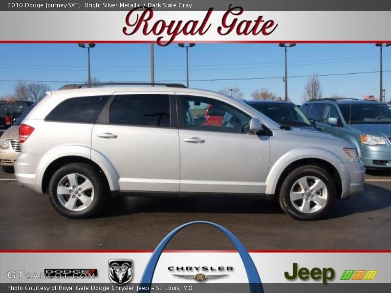 Bright Silver Metallic / Dark Slate Gray 2010 Dodge Journey SXT