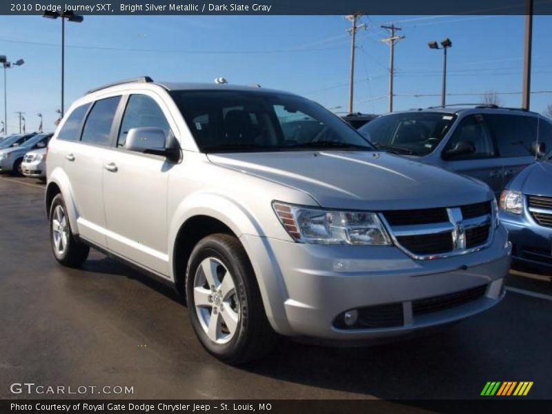 Bright Silver Metallic / Dark Slate Gray 2010 Dodge Journey SXT