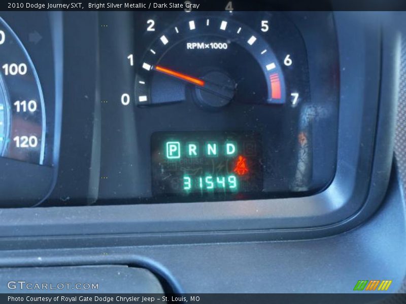 Bright Silver Metallic / Dark Slate Gray 2010 Dodge Journey SXT