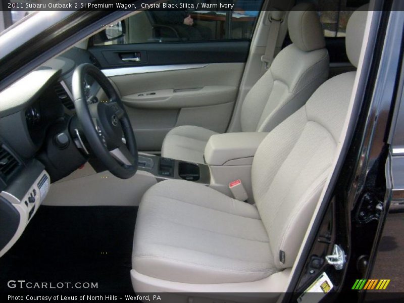 2011 Outback 2.5i Premium Wagon Warm Ivory Interior