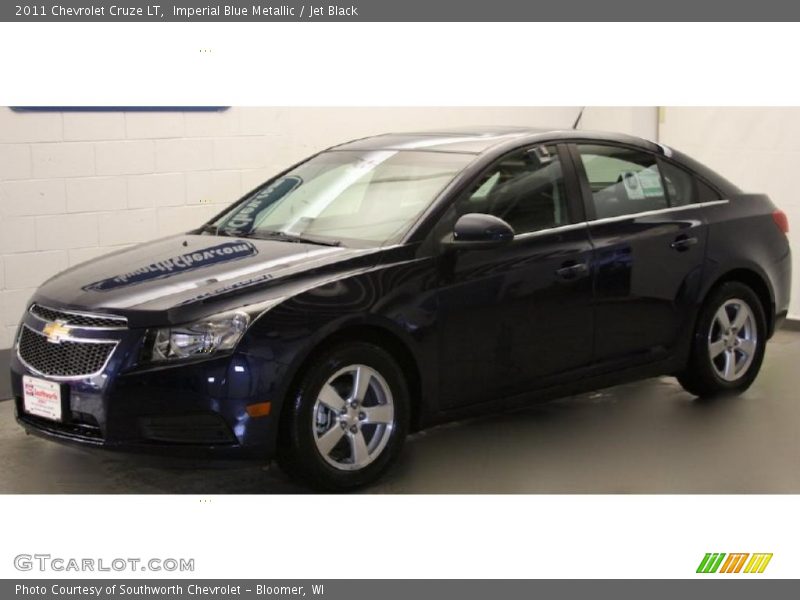 Imperial Blue Metallic / Jet Black 2011 Chevrolet Cruze LT