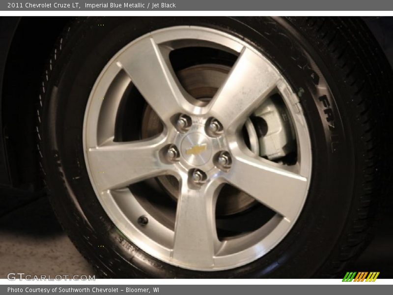 Imperial Blue Metallic / Jet Black 2011 Chevrolet Cruze LT
