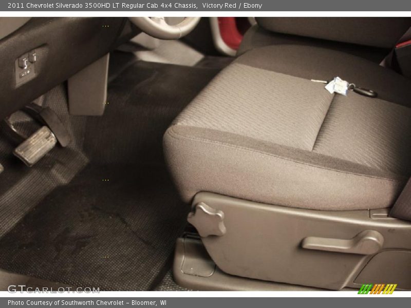 Victory Red / Ebony 2011 Chevrolet Silverado 3500HD LT Regular Cab 4x4 Chassis