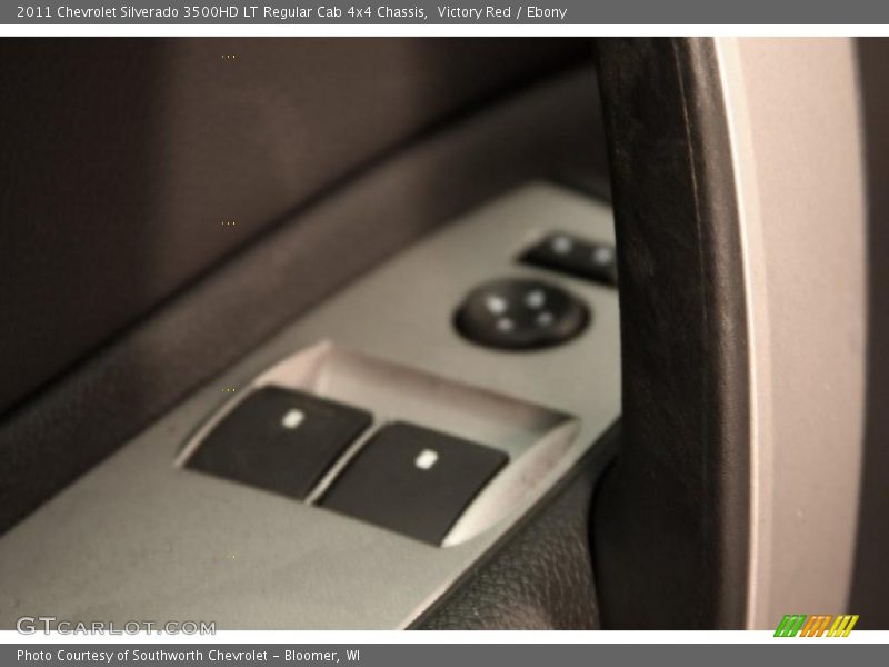 Victory Red / Ebony 2011 Chevrolet Silverado 3500HD LT Regular Cab 4x4 Chassis