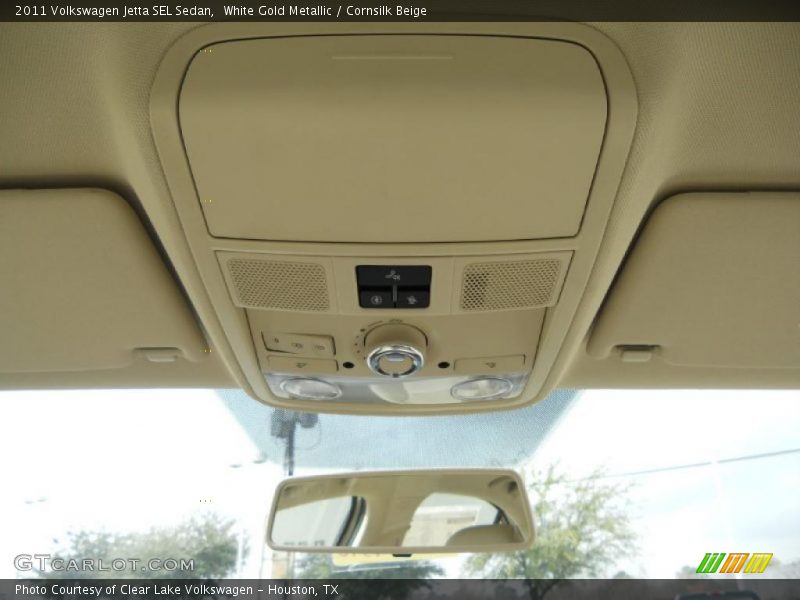 White Gold Metallic / Cornsilk Beige 2011 Volkswagen Jetta SEL Sedan