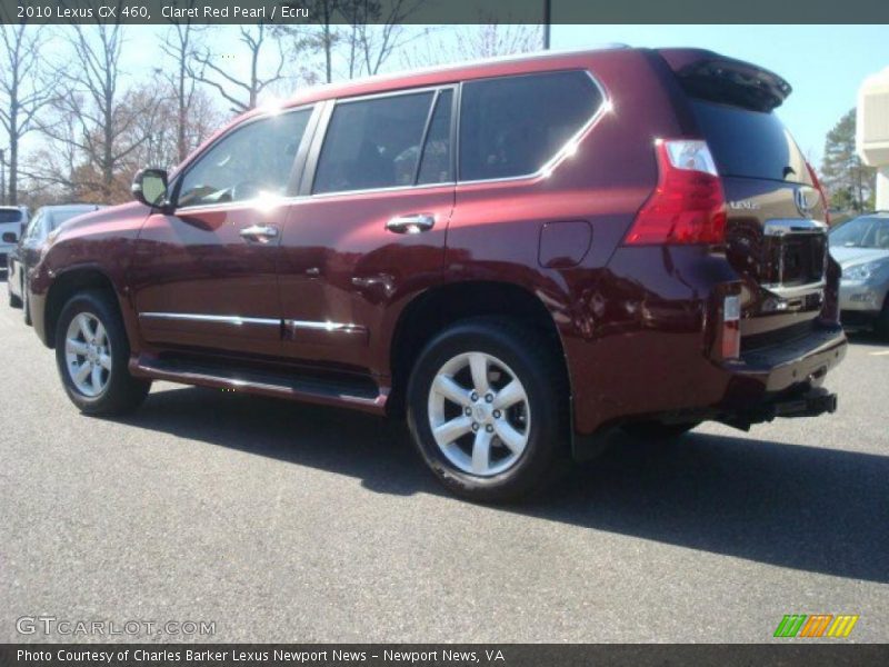 Claret Red Pearl / Ecru 2010 Lexus GX 460