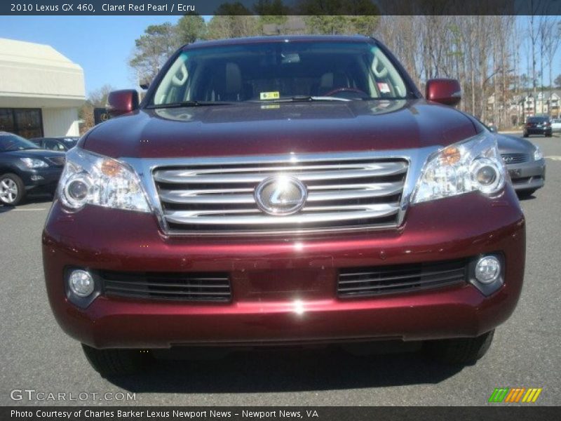 Claret Red Pearl / Ecru 2010 Lexus GX 460