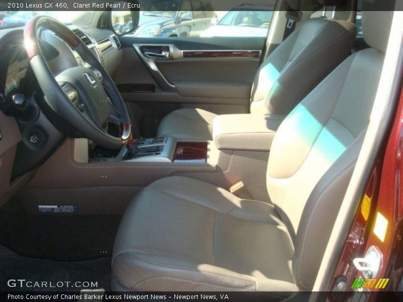 Claret Red Pearl / Ecru 2010 Lexus GX 460