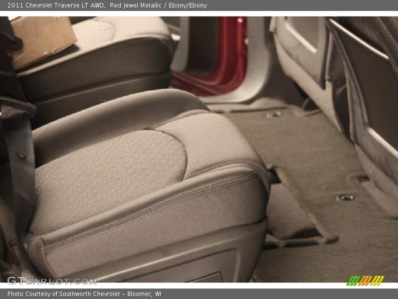 Red Jewel Metallic / Ebony/Ebony 2011 Chevrolet Traverse LT AWD