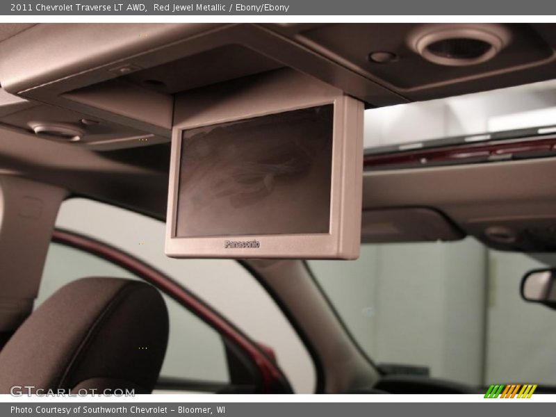 Red Jewel Metallic / Ebony/Ebony 2011 Chevrolet Traverse LT AWD