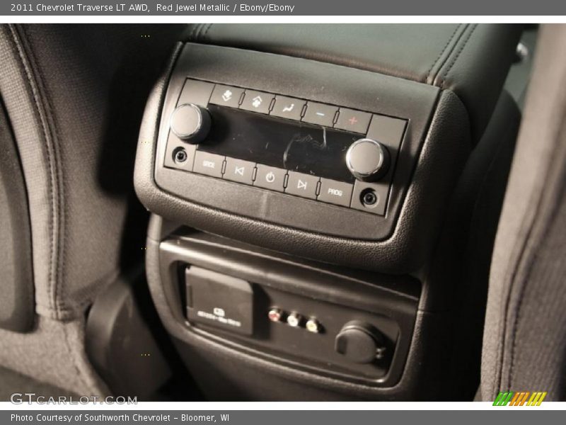 Red Jewel Metallic / Ebony/Ebony 2011 Chevrolet Traverse LT AWD