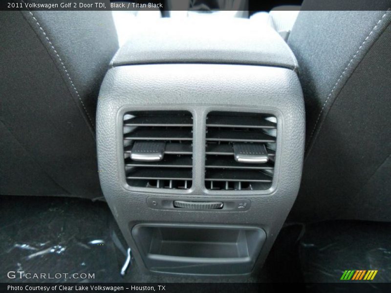 Black / Titan Black 2011 Volkswagen Golf 2 Door TDI
