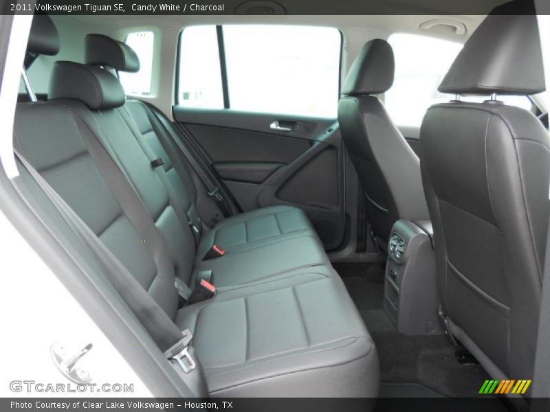 Candy White / Charcoal 2011 Volkswagen Tiguan SE