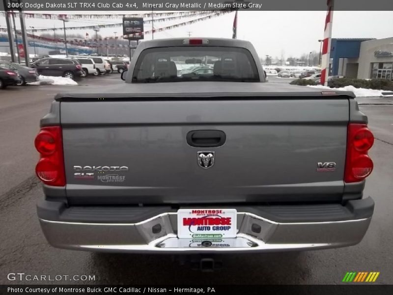 Mineral Gray Metallic / Medium Slate Gray 2006 Dodge Dakota SLT TRX4 Club Cab 4x4