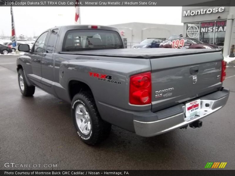 Mineral Gray Metallic / Medium Slate Gray 2006 Dodge Dakota SLT TRX4 Club Cab 4x4