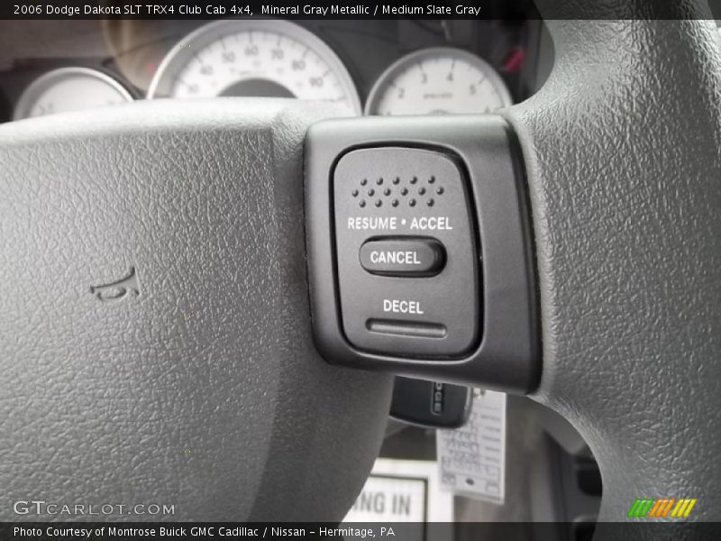 Mineral Gray Metallic / Medium Slate Gray 2006 Dodge Dakota SLT TRX4 Club Cab 4x4
