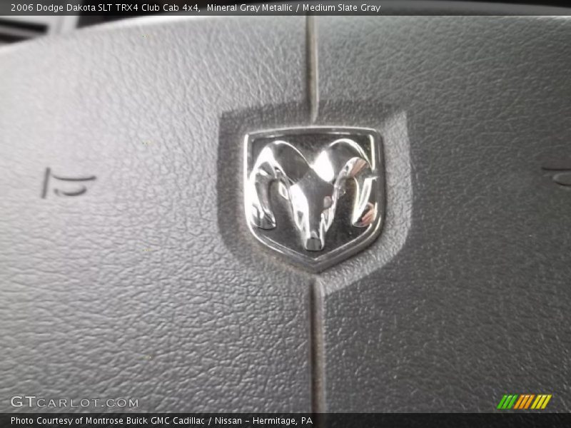 Mineral Gray Metallic / Medium Slate Gray 2006 Dodge Dakota SLT TRX4 Club Cab 4x4
