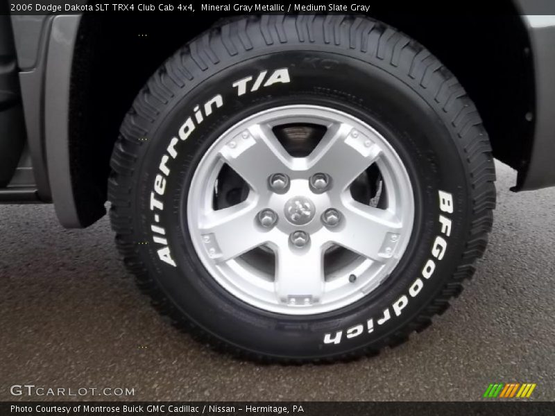  2006 Dakota SLT TRX4 Club Cab 4x4 Wheel