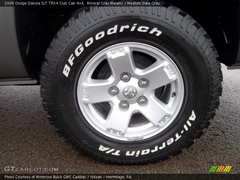 Mineral Gray Metallic / Medium Slate Gray 2006 Dodge Dakota SLT TRX4 Club Cab 4x4