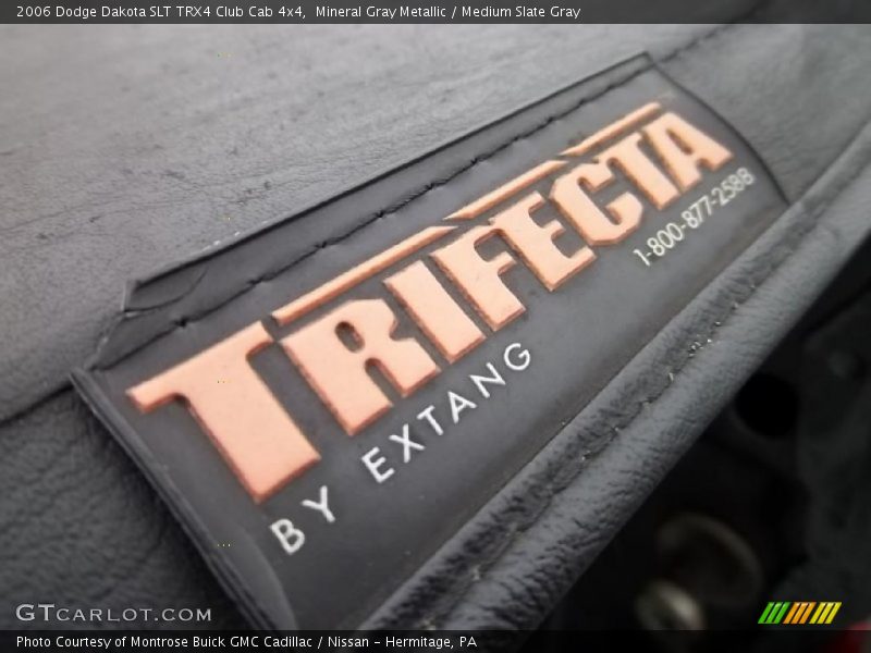 Mineral Gray Metallic / Medium Slate Gray 2006 Dodge Dakota SLT TRX4 Club Cab 4x4