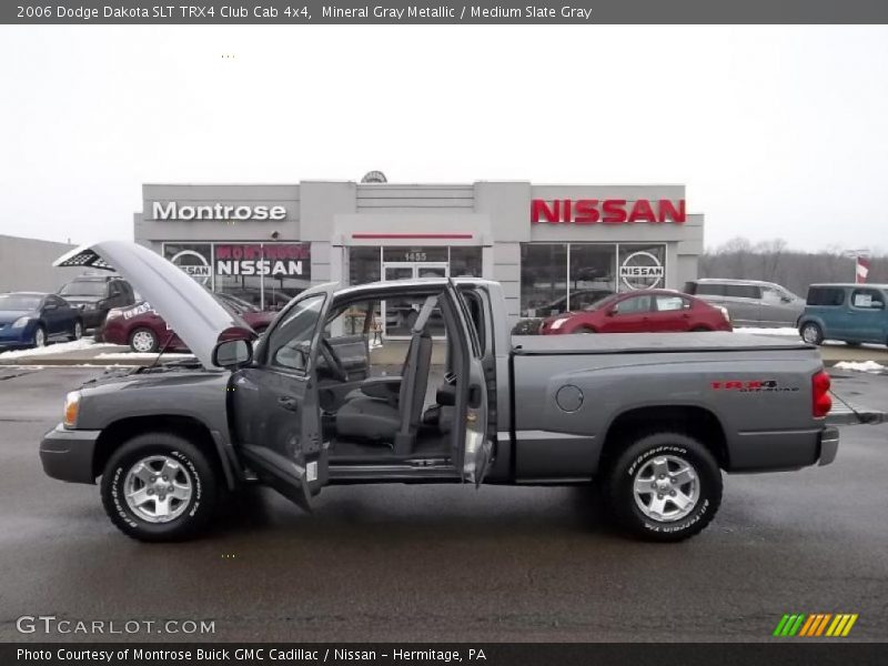 Mineral Gray Metallic / Medium Slate Gray 2006 Dodge Dakota SLT TRX4 Club Cab 4x4