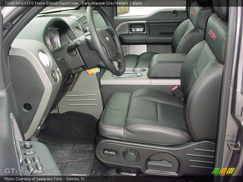 Dark Shadow Grey Metallic / Black 2008 Ford F150 Foose Edition SuperCrew