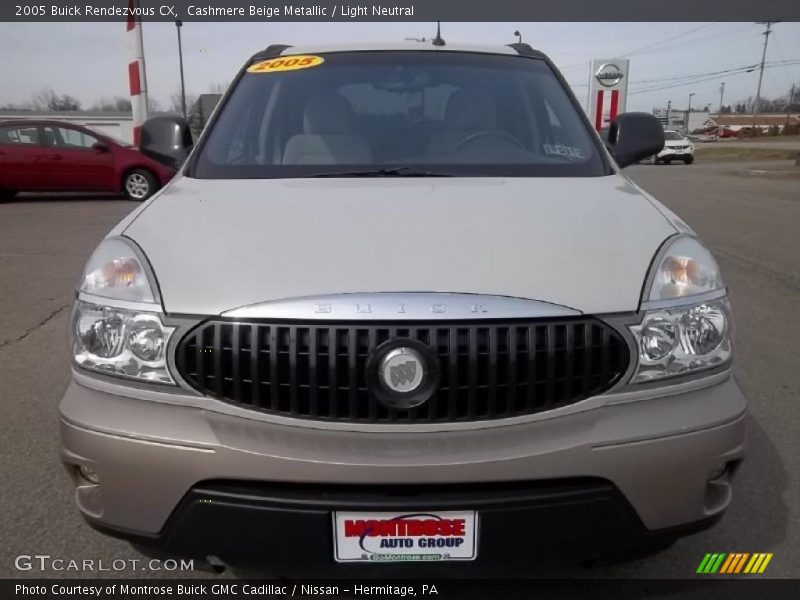 Cashmere Beige Metallic / Light Neutral 2005 Buick Rendezvous CX