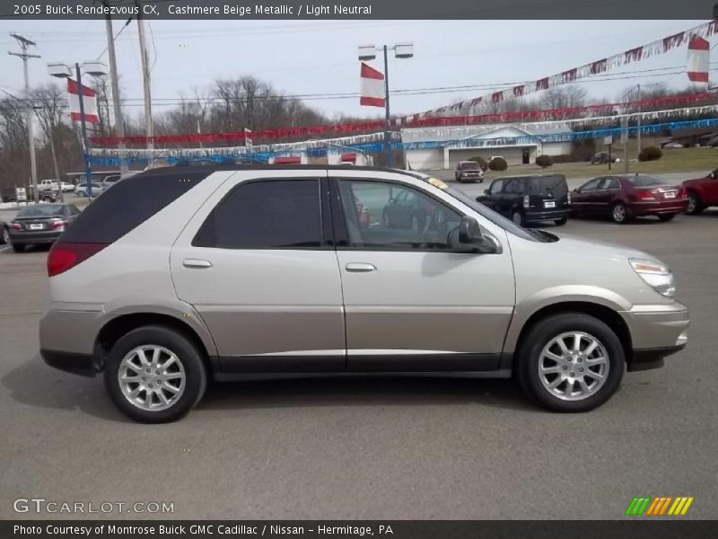 Cashmere Beige Metallic / Light Neutral 2005 Buick Rendezvous CX