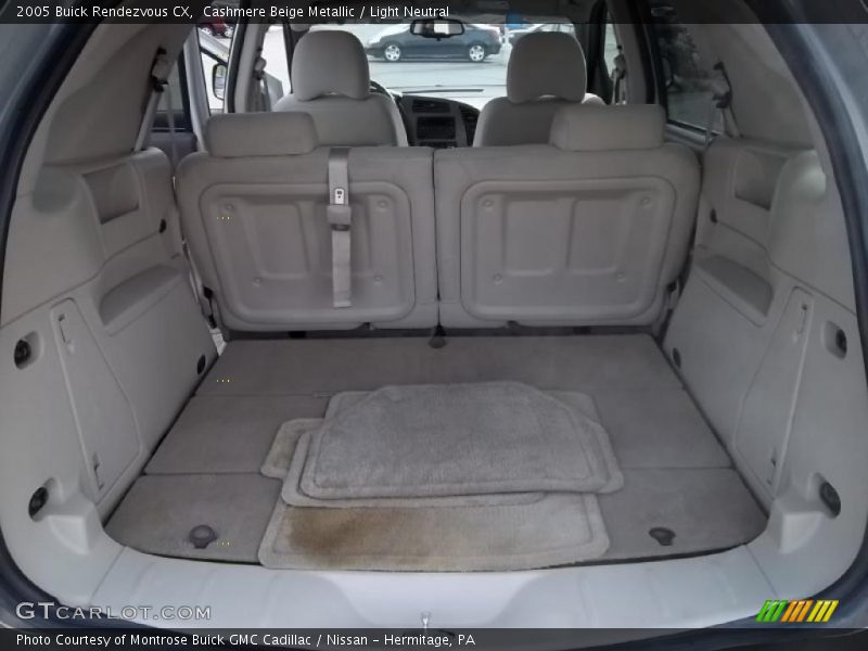 Cashmere Beige Metallic / Light Neutral 2005 Buick Rendezvous CX