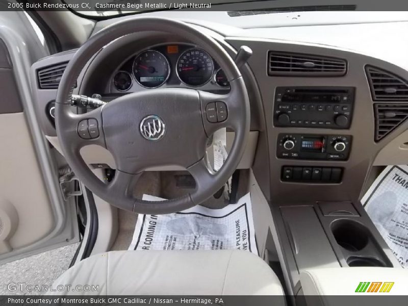 Cashmere Beige Metallic / Light Neutral 2005 Buick Rendezvous CX