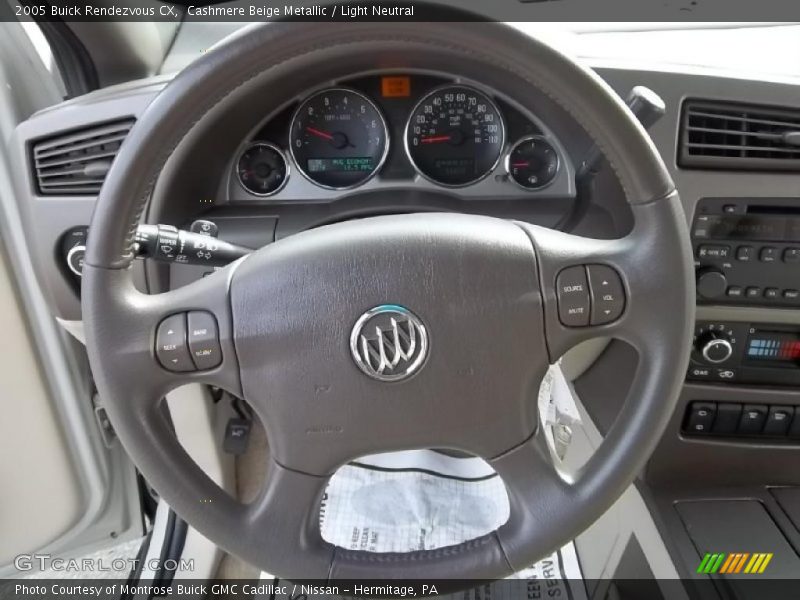 Cashmere Beige Metallic / Light Neutral 2005 Buick Rendezvous CX